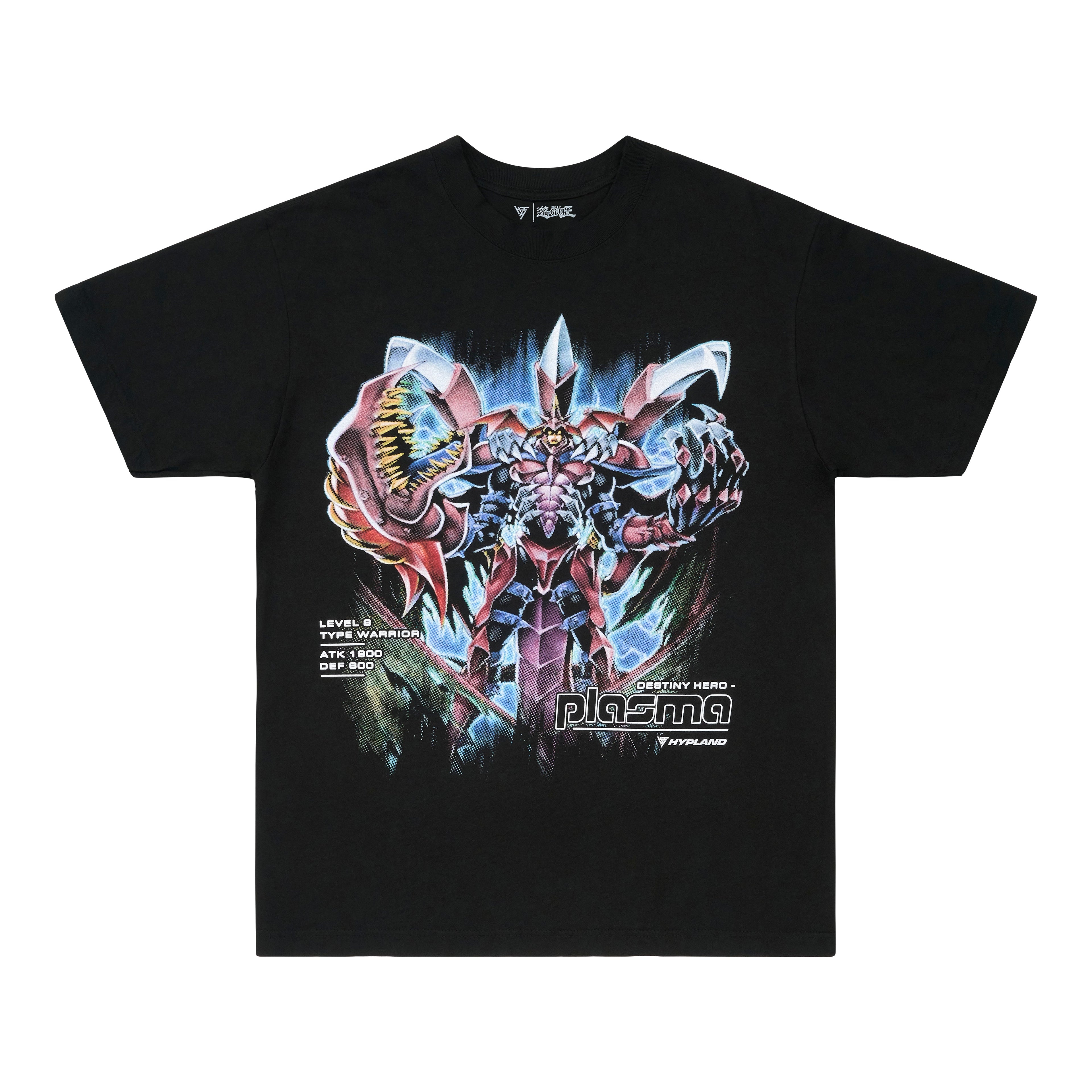 YUGIOH PLASMA JUMBO SHIRT (BLACK)