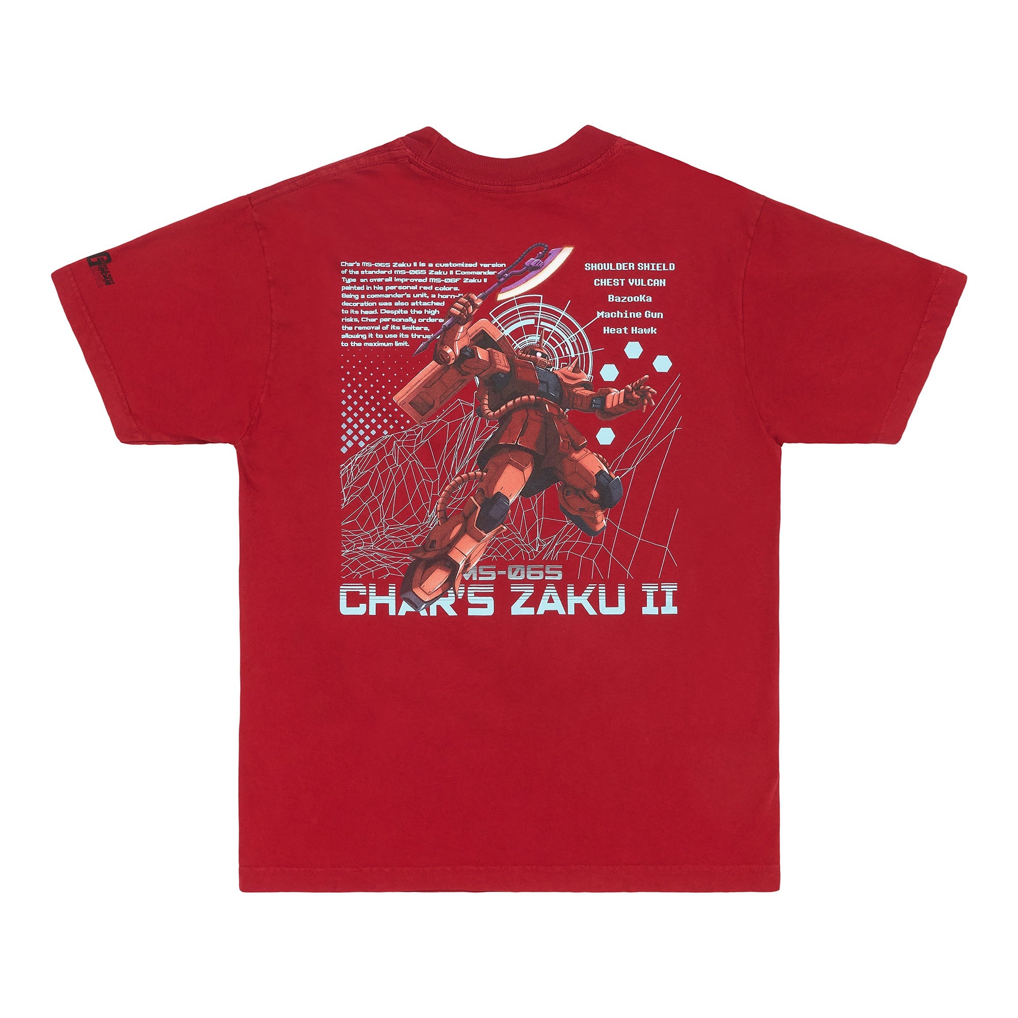 GUNDAM ZAKU SHIRT (RED)