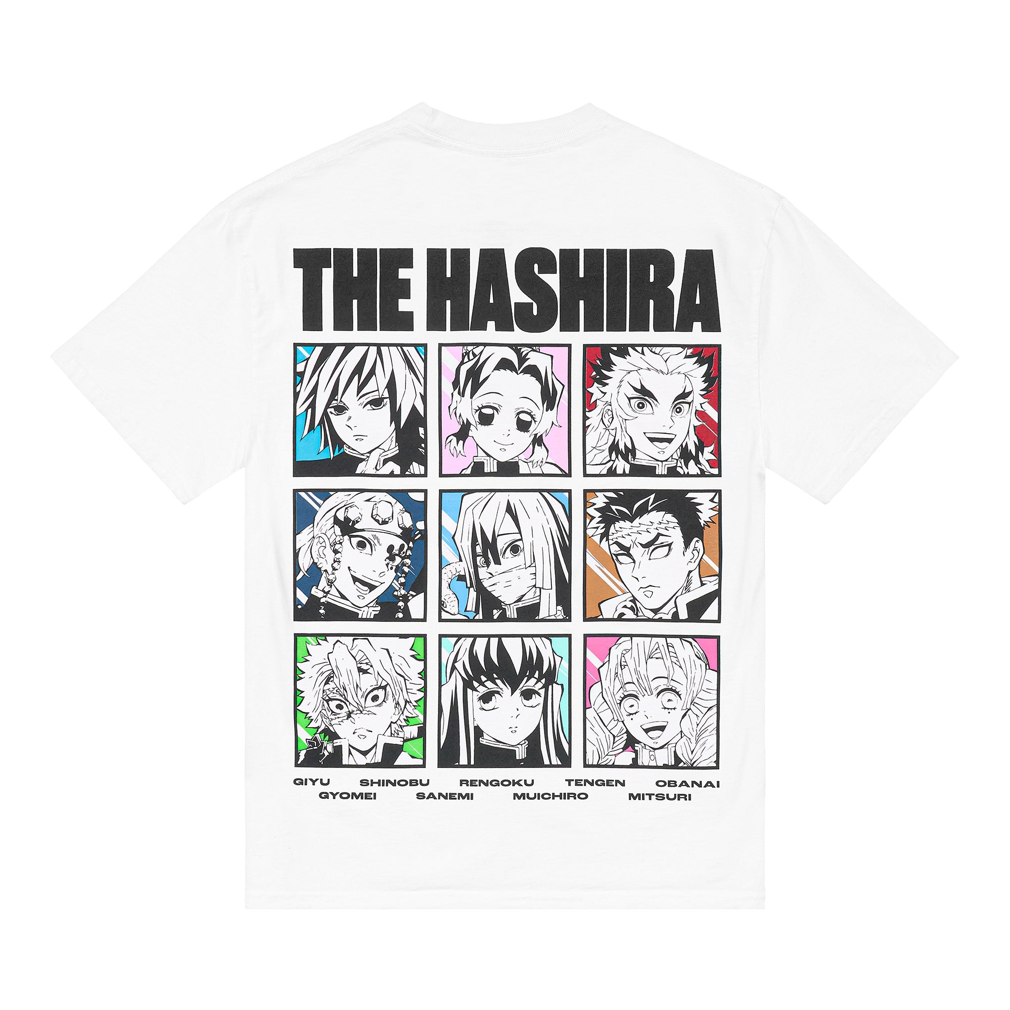 DEMON SLAYER HASHIRA SHIRT (WHITE)