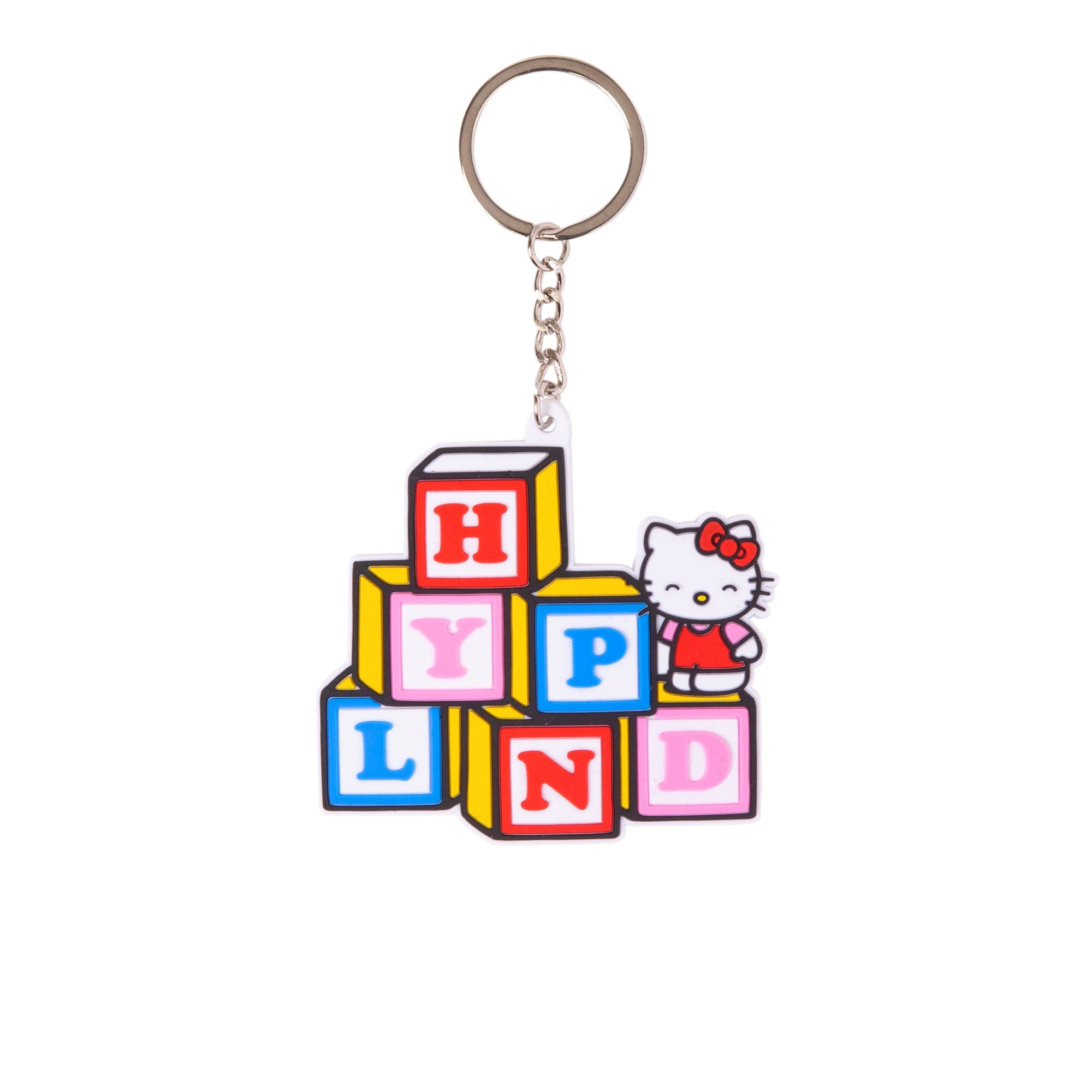 HELLO KITTY BLOCKS KEYCHAIN