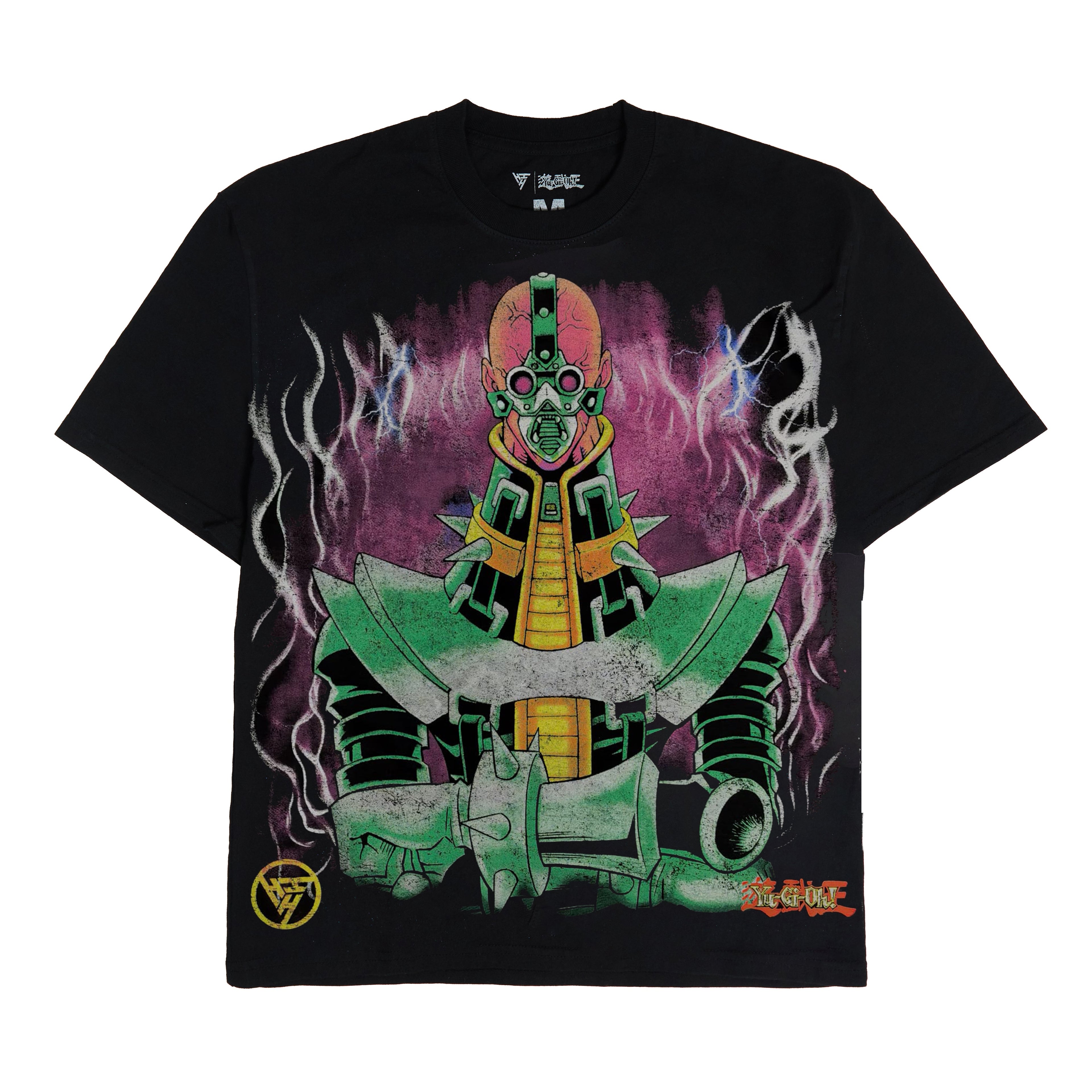 YUGIOH JINZO JUMBO PRINT SHIRT (BLACK)