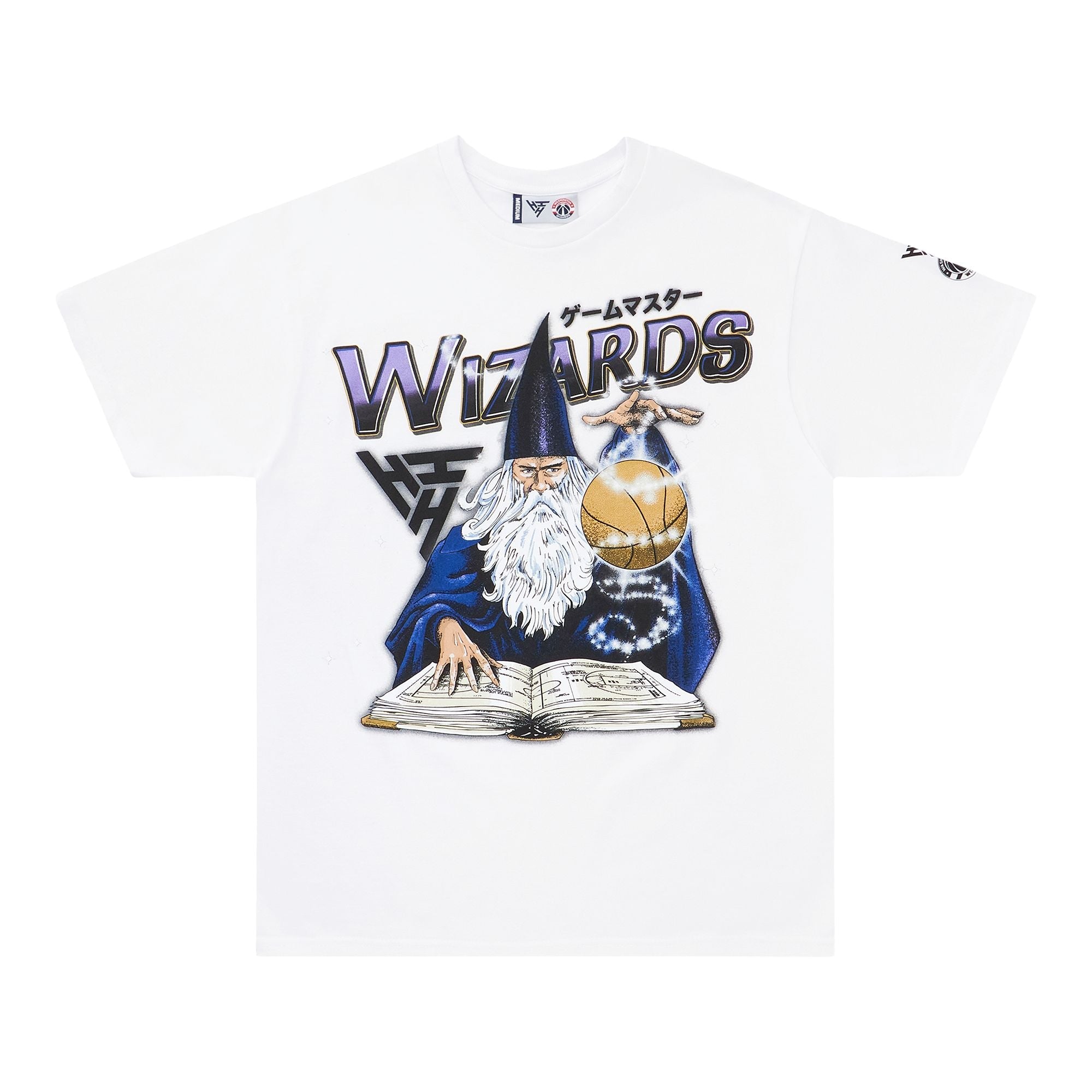 NBA WASHINGTON WIZARDS SPELLBOUND TSHIRT (WHITE)